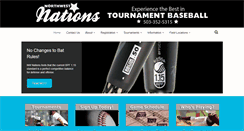 Desktop Screenshot of nwyouthbaseball.com